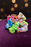 Tie diy scrunchies