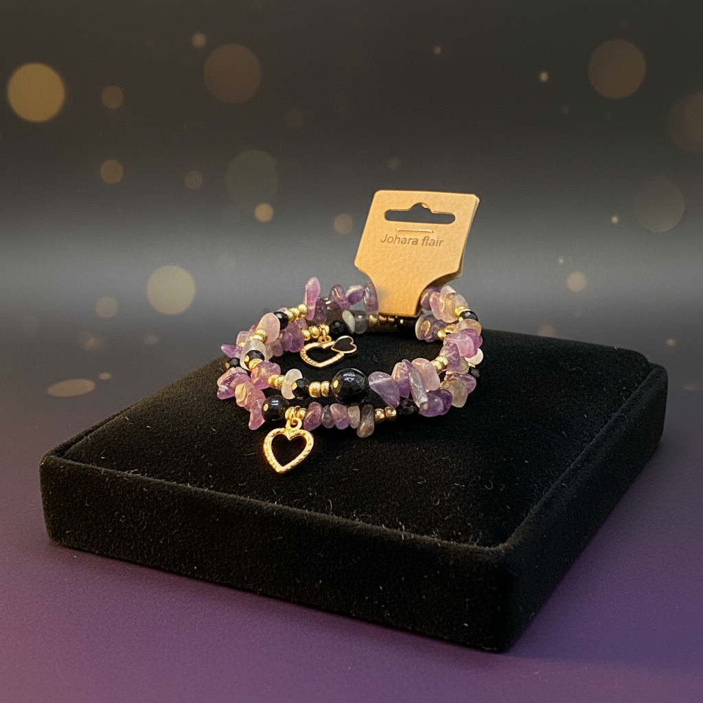 Stone of Amethyst bracelet