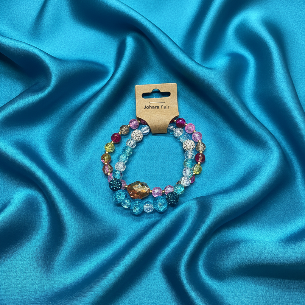 Multi colored bracelets
