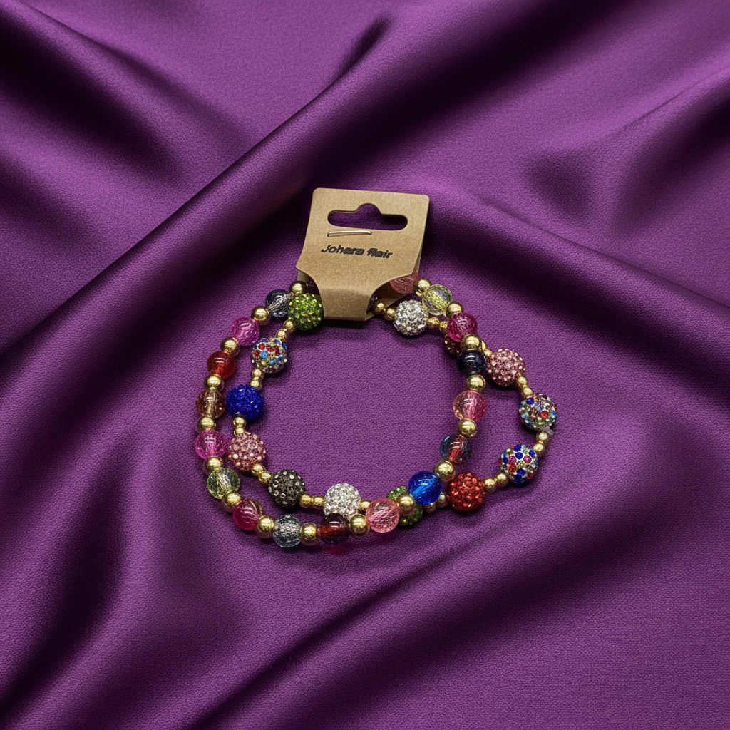 Multi colored bracelets