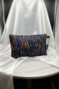 Graffiti clutch bag