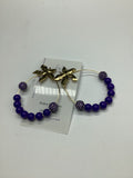 Glistening grapes earrings