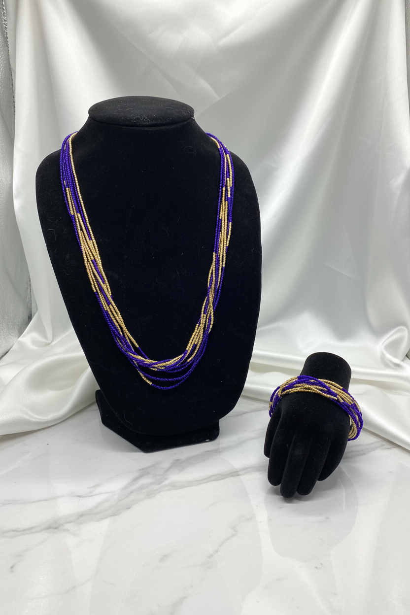 Classy blue rope set