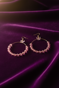 Fly high pink earrings