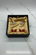 Dizzy cherry earrings