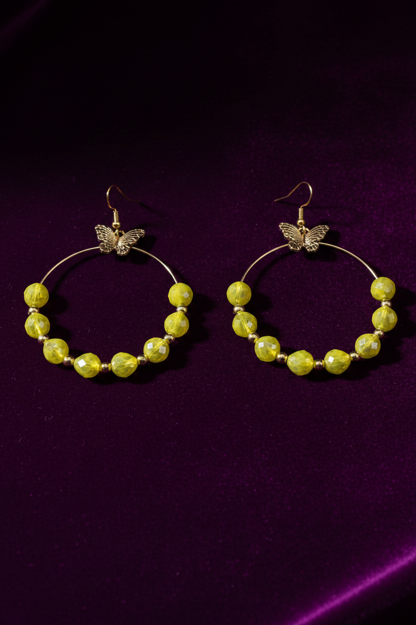 Butterflies in yellow