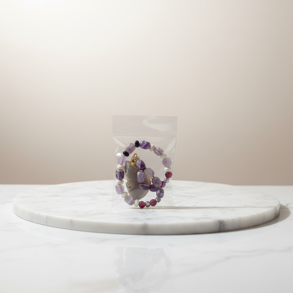 Calming & Meditation Purse Charm - Enhanced